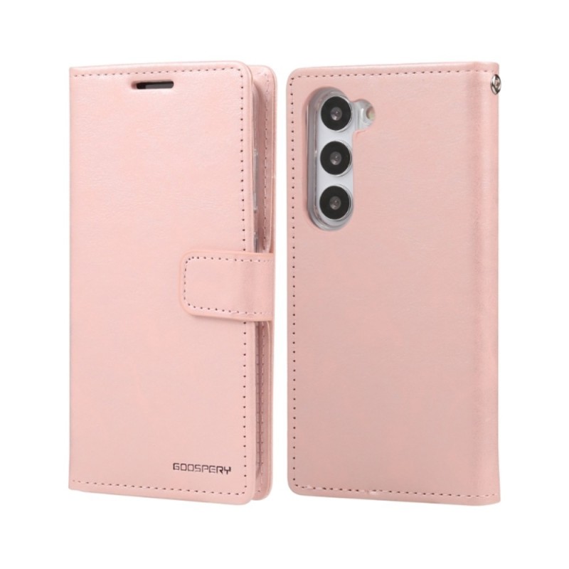Samsung Galaxy S23 Leather Wallet Flip Diary Case Cover - Red