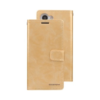 Samsung Galaxy S23 Plus Leather Wallet Flip Diary Case Cover - Gold