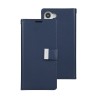 Samsung Galaxy S23 Plus Leather Wallet Flip Diary Case Cover - Navy