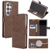 Samsung Galaxy S26 Ultra MagSafe Compatible Leather Wallet Flip Diary