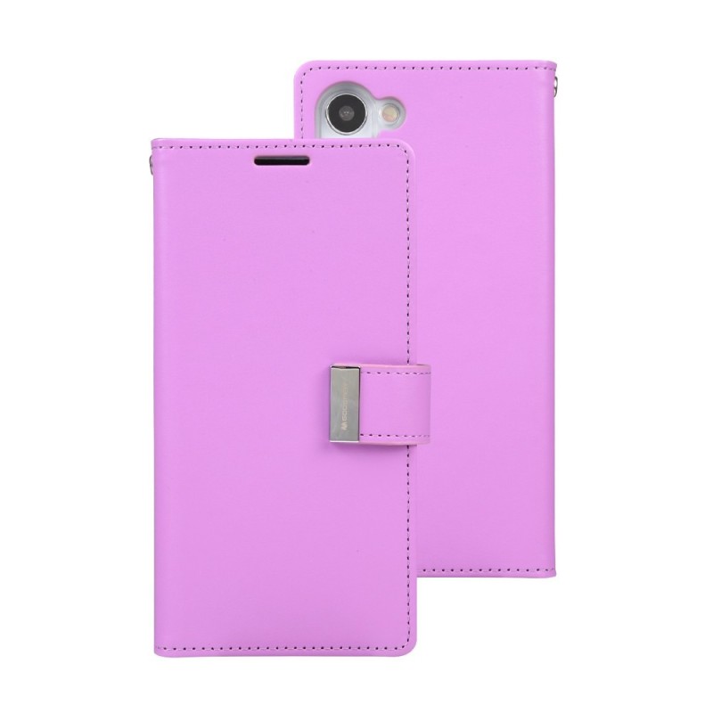 Samsung Galaxy S23 Plus Leather Wallet Flip Diary Case Cover - Purple