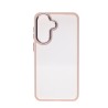Samsung Galaxy A57 Clear with Metal Camera Frame Case Cover - Black