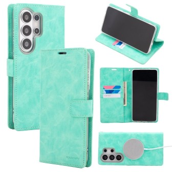 Samsung Galaxy S26 Ultra MagSafe Compatible Leather Wallet Flip Diary