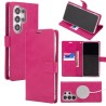 Samsung Galaxy S26 Ultra MagSafe Compatible Leather Wallet Flip Diary