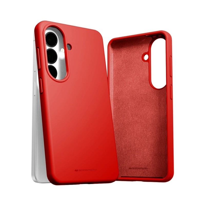 Samsung Galaxy S26 Plus Soft Silicone Case Cover - Red | Australia