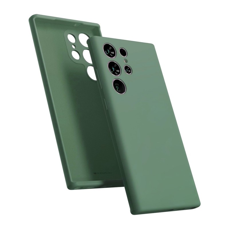 Samsung Galaxy S23 Ultra Soft Silicone Case Cover - Green | Australia