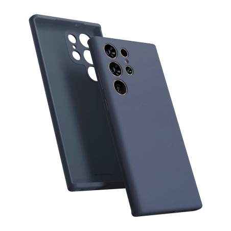 Samsung Galaxy S23 Ultra Soft Silicone Case Cover - Navy | Australia