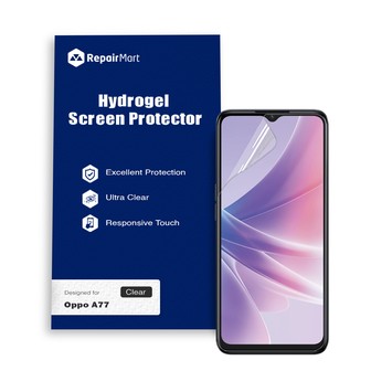 Oppo A77 Compatible Premium Hydrogel Screen Protector With