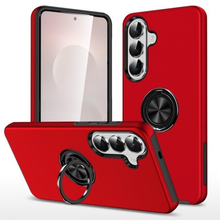 Samsung Galaxy S26 FE Shockproof with Ring Holder Stand MagSafe Compatible Compat