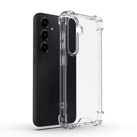 Samsung Galaxy S26 FE Crystal Clear Hybrid Shockproof Case Cover
