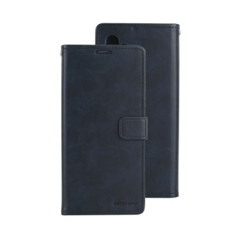 Samsung Galaxy A56 Leather Wallet Flip Diary Case Cover - Navy
