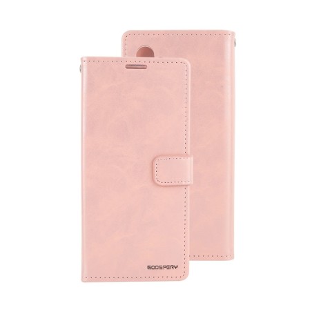 Samsung Galaxy A56 Leather Wallet Flip Diary Case Cover - Rose Gold