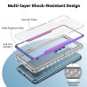 Samsung Galaxy S23 Plus Heavy-Duty Armor Shockproof Case Cover - Blue