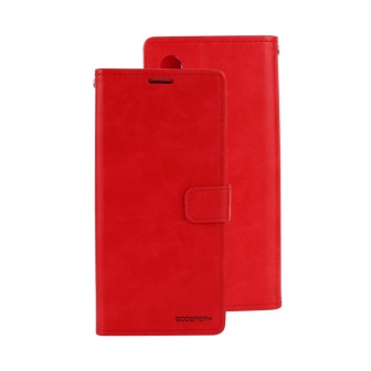 Samsung Galaxy A54 Leather Wallet Flip Diary Case Cover - Red