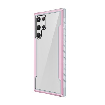 Samsung Galaxy S23 Ultra Heavy-Duty Armor Shockproof Case Cover - Rose