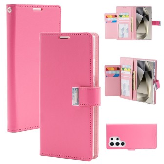 Samsung Galaxy S25 Ultra MagSafe Compatible Leather Wallet Flip Diary