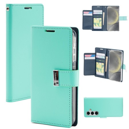 Samsung Galaxy S25 MagSafe Compatible Leather Wallet Flip Diary Case C