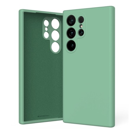 Samsung Galaxy S25 Ultra Soft Silicone Case Cover - Green | Australia