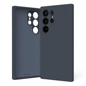 Samsung Galaxy S25 Ultra Soft Silicone Case Cover - Navy | Australia