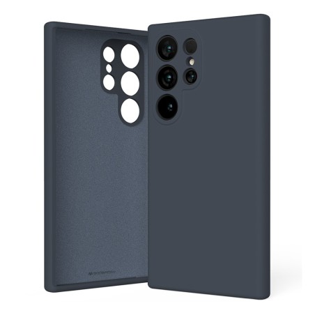 Samsung Galaxy S25 Ultra Soft Silicone Case Cover - Navy | Australia