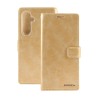 Samsung Galaxy S23 FE Leather Wallet Flip Diary Case Cover - Gold