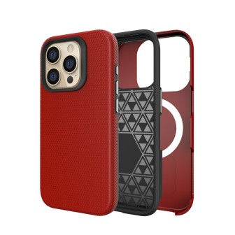 iPhone 15 Pro Max Rugged Shockproof Case Cover - Red | Australia