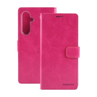 Samsung Galaxy S23 FE Leather Wallet Flip Diary Case Cover - Hot Pink