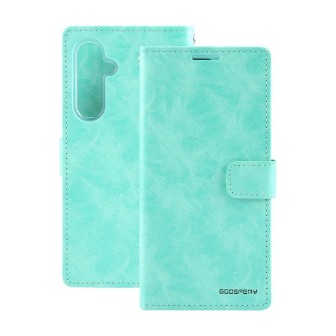 Samsung Galaxy S23 FE Leather Wallet Flip Diary Case Cover - Mint
