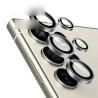 Samsung Galaxy S23 Ultra HD Clear Camera Lens Protector - Black
