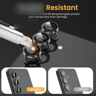 Samsung Galaxy S23 Ultra HD Clear Camera Lens Protector - Graphite