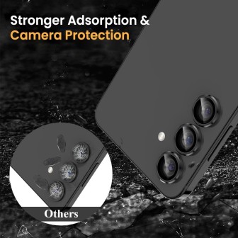 Samsung Galaxy S23 Ultra HD Clear Camera Lens Protector - Graphite