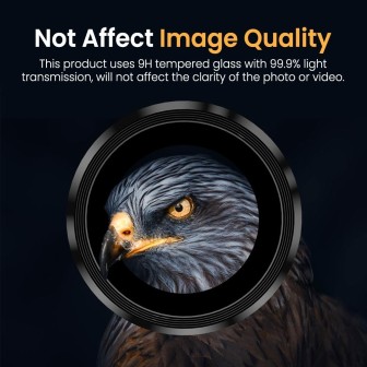 Samsung Galaxy S23 Ultra HD Clear Camera Lens Protector - Silver