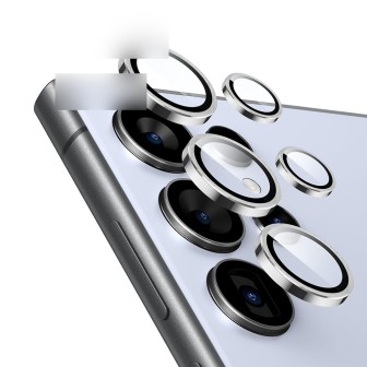 Samsung Galaxy S23 Ultra Metal Ring Camera Lens Protector - Grey