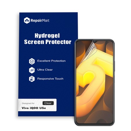 Vivo iQOO U5e Hydrogel Screen Protector Film Guard Cover