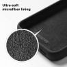 Samsung Galaxy S25 Liquid Silicone MagSafe Compatible Case Cover - Bla