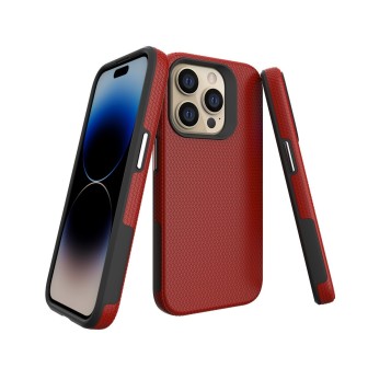 iPhone 15 Pro Rugged Shockproof Case Cover - Red | Australia