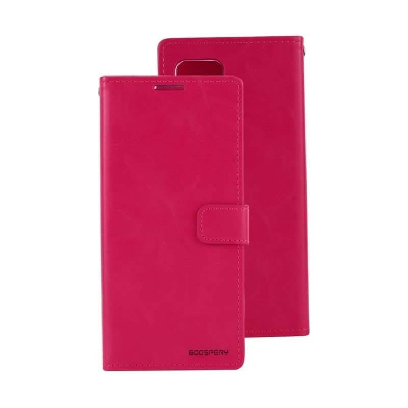 Samsung Galaxy A42 Leather Wallet Flip Diary Case Cover - Hot Pink
