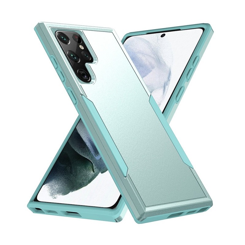 Samsung Galaxy S22 Ultra Slim Shockproof Clear Case Cover - Mint