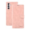 Samsung Galaxy A37 Leather Wallet Flip Diary Case Cover - Rose Gold