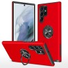 Samsung Galaxy S22 Ultra Shockproof with Ring Holder Stand MagSafe Compatible Com