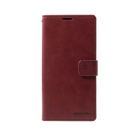 Samsung Galaxy S22 Plus Leather Wallet Flip Diary Case Cover - Red