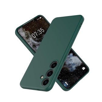 Samsung Galaxy S25 Edge Liquid Silicone Case Cover - Green | Australia