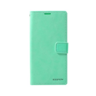 Samsung Galaxy S22 Ultra Leather Wallet Flip Diary Case Cover - Mint