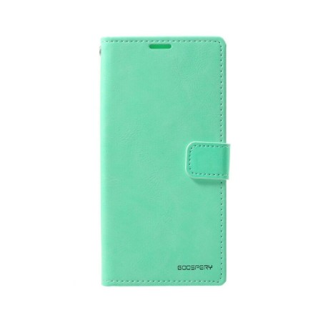 Samsung Galaxy S22 Ultra Leather Wallet Flip Diary Case Cover - Mint