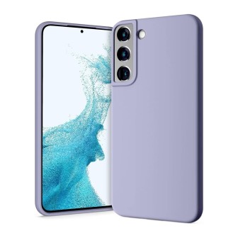 Samsung Galaxy S22 Soft Silicone Case Cover - Lavender Grey
