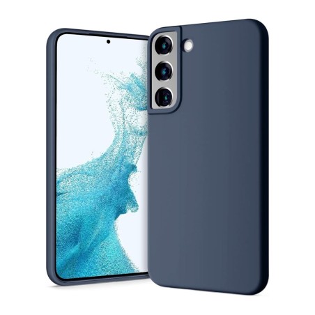 Samsung Galaxy S22 Soft Silicone Case Cover - Navy | Australia