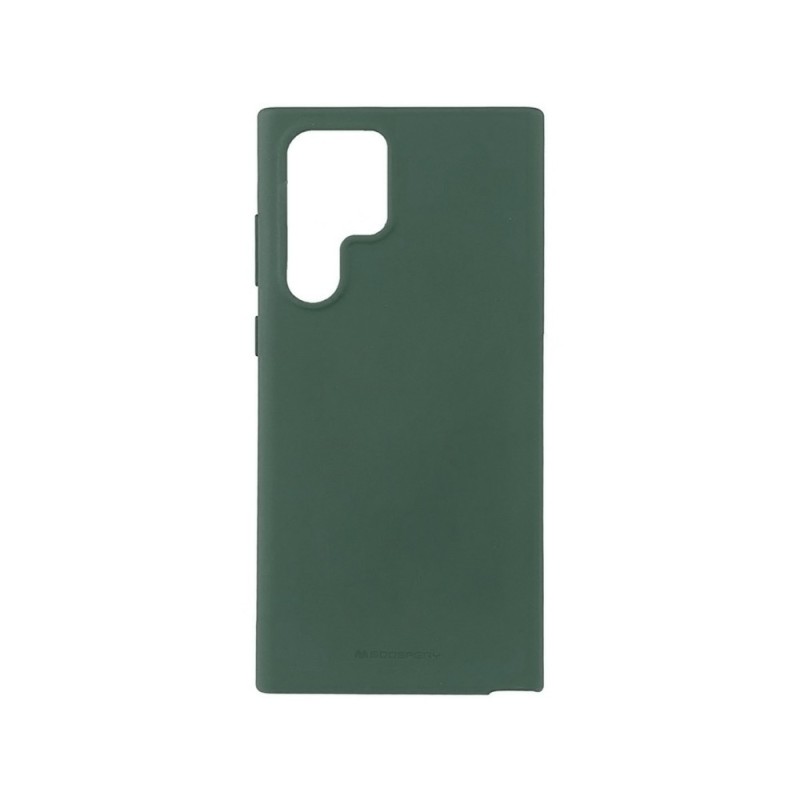 Samsung Galaxy S22 Ultra Soft Silicone Case Cover - Green | Australia