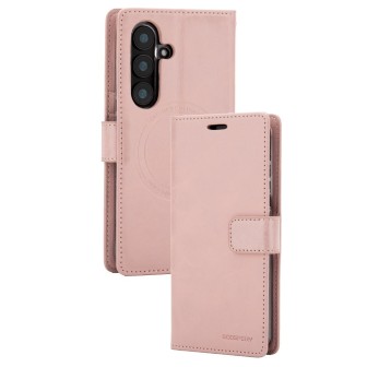 Samsung Galaxy S25 FE MagSafe Compatible Leather Wallet Flip Diary Cas