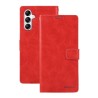 Samsung Galaxy A35 Leather Wallet Flip Diary Case Cover - Red