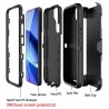 Samsung Galaxy S25 FE / S26 FE Rugged Armor Belt Clip Holster Case Cov